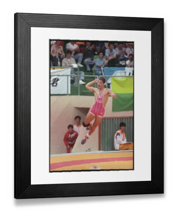 Framed Print : John Smith Jumping in the Air Framed Print : John Smith Jumping in the Air