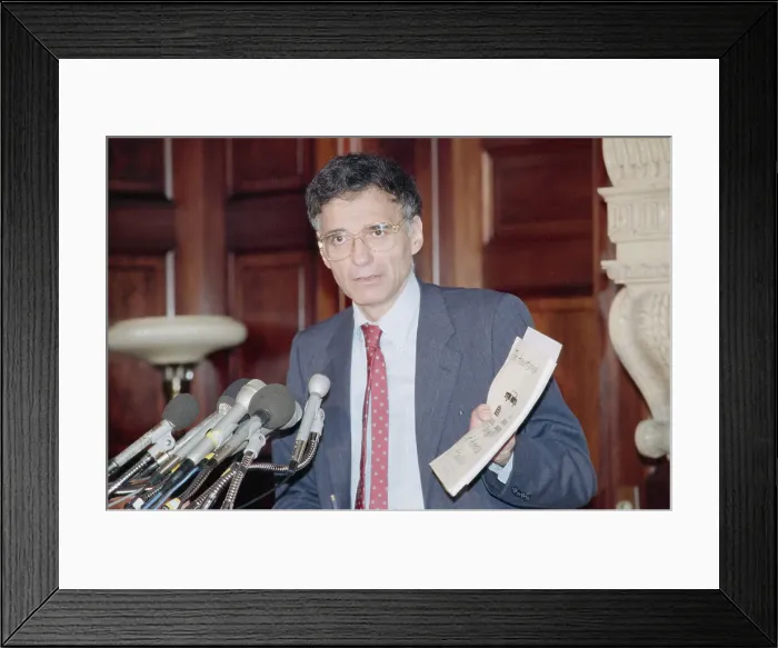 Framed Print : Ralph Nader Speaking at News Conference Framed Print : Ralph Nader Speaking at News Conference