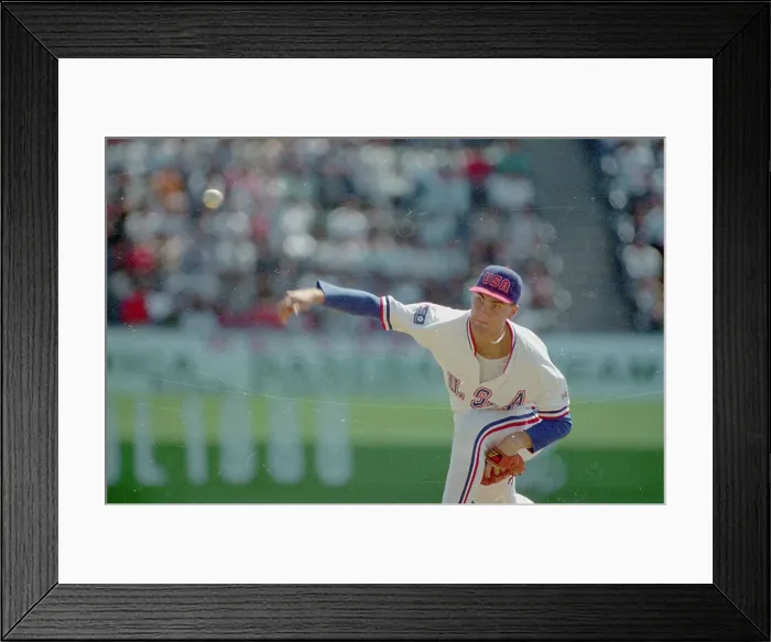 Framed Print : Andy Benes Pitching Framed Print : Andy Benes Pitching