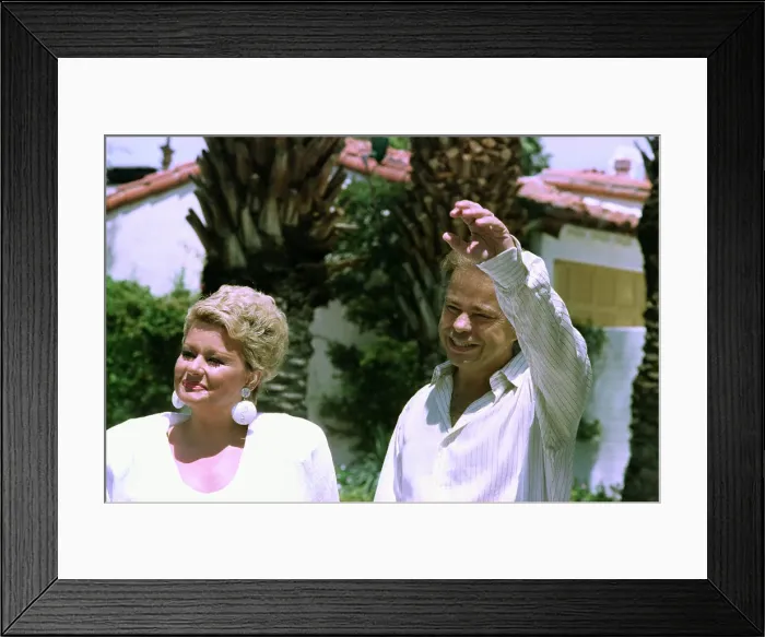 Framed Print : Jim Bakker and M.C. Benton Framed Print : Jim Bakker and M.C. Benton
