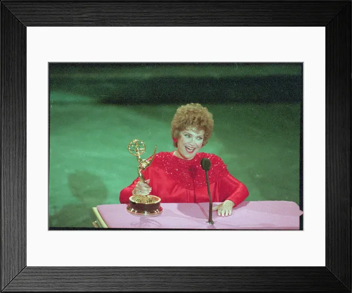 Framed Print : Estelle Getty Making Acceptance Speech Framed Print : Estelle Getty Making Acceptance Speech