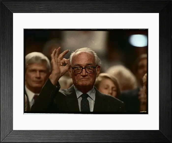 Framed Print : Former Senator Barry Goldwater
