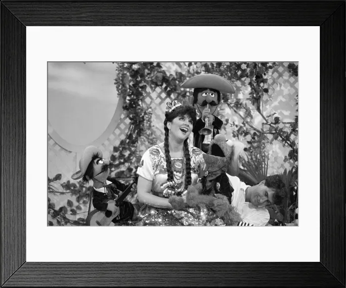 Framed Print : Mariachi Singing on Sesame Street Framed Print : Mariachi Singing on Sesame Street