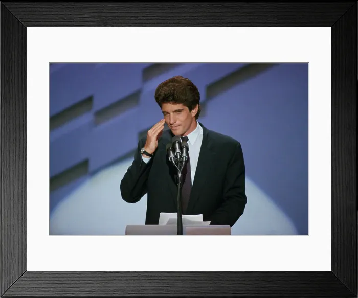 Framed Print : John F. Kennedy Jr. Saluting Framed Print : John F. Kennedy Jr. Saluting
