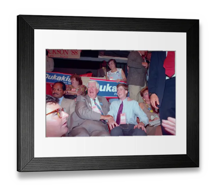 Framed Print : Thomas ONeill with Patrick Kennedy Framed Print : Thomas ONeill with Patrick Kennedy