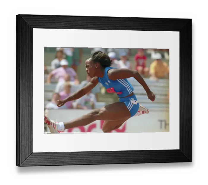 Framed Print : Jackie Joyner Jumping Hurdles During Heptathlon Olympic Trials Framed Print : Jackie Joyner Jumping Hurdles During Heptathlon Olympic Trials