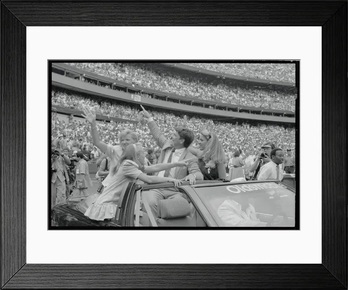 Framed Print : Tom Seaver Riding in Motorcade Framed Print : Tom Seaver Riding in Motorcade