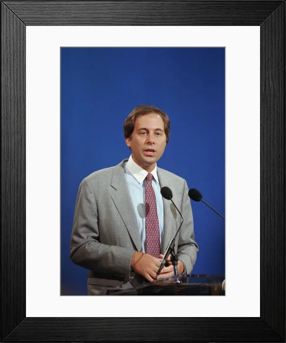 Framed Print : TV Executive Brandon Tartikoff Framed Print : TV Executive Brandon Tartikoff