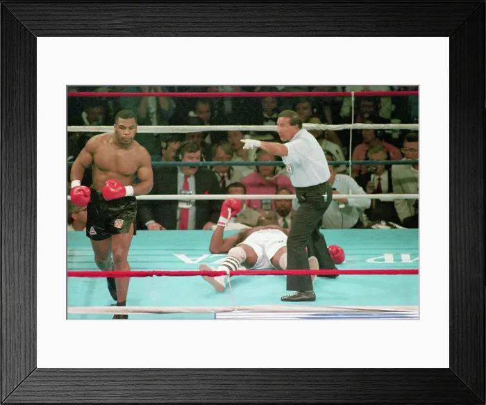 Framed Print : Ref Frank Capuccino Waves Mike Tyson Away Framed Print : Ref Frank Capuccino Waves Mike Tyson Away