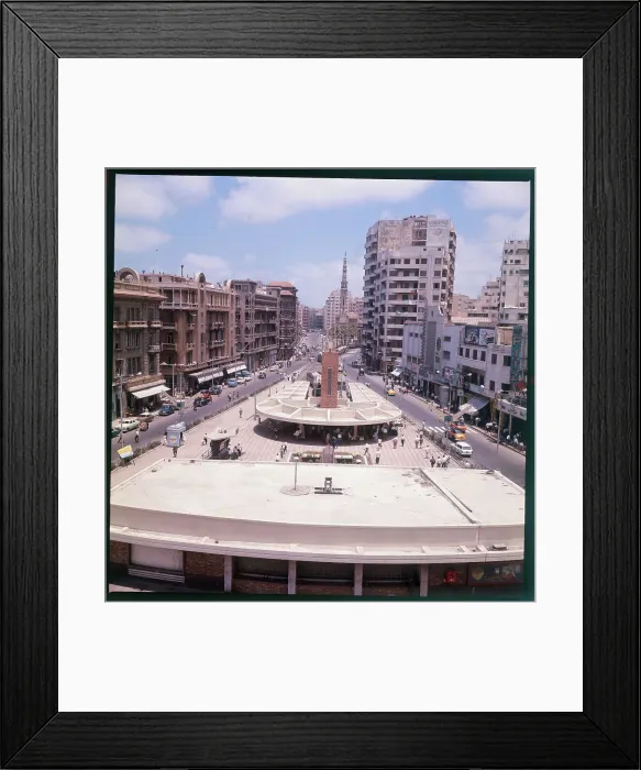 Framed Print : Ramleh Station Square Framed Print : Ramleh Station Square