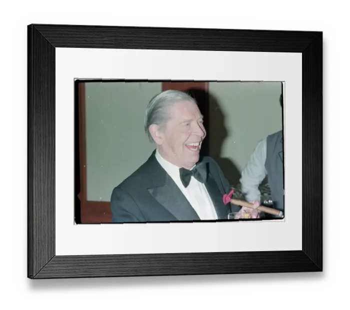 Framed Print : Milton Berle at Fund Raiser Framed Print : Milton Berle at Fund Raiser