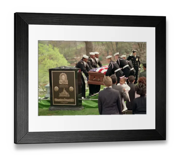 Framed Print : Funeral of Matthew Henson Framed Print : Funeral of Matthew Henson
