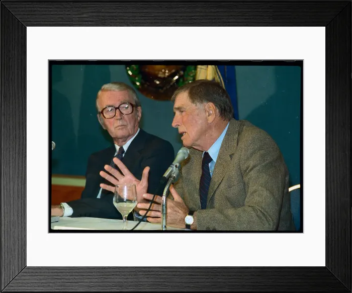 Framed Print : James Stewart and Burt Lancaster Framed Print : James Stewart and Burt Lancaster