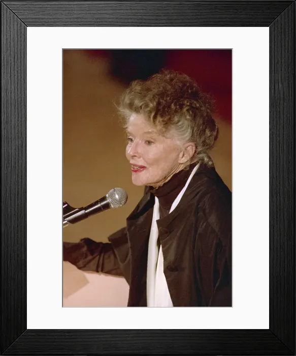 Framed Print : Portrait of Katharine Hepburn Framed Print : Portrait of Katharine Hepburn
