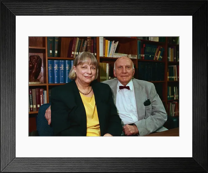Framed Print : Biologist William Masters and Wife Virginia Johnson Framed Print : Biologist William Masters and Wife Virginia Johnson