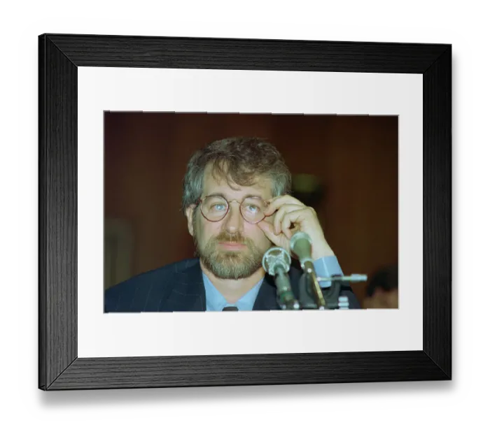 Framed Print : Steven Spielberg Testifying Framed Print : Steven Spielberg Testifying