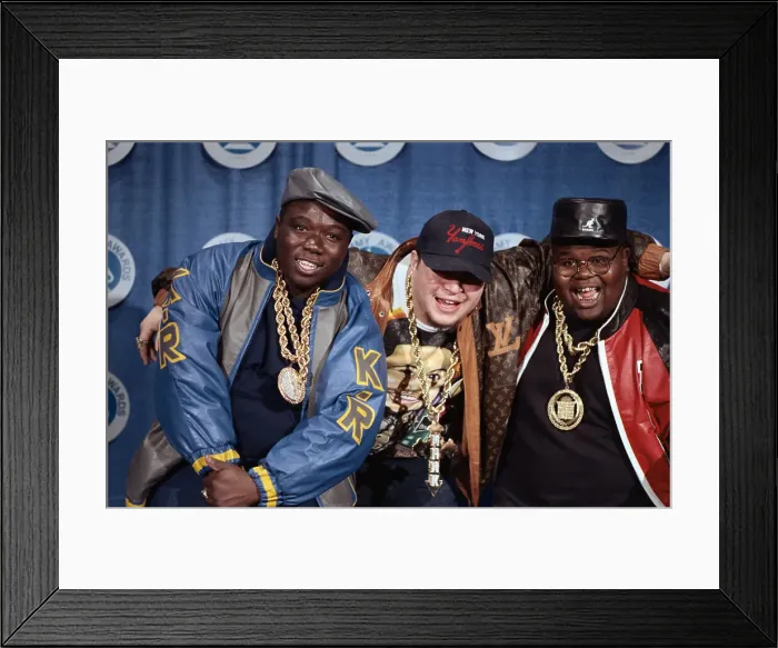 Framed Print : The Fat Boys Attending Grammy Awards Framed Print : The Fat Boys Attending Grammy Awards