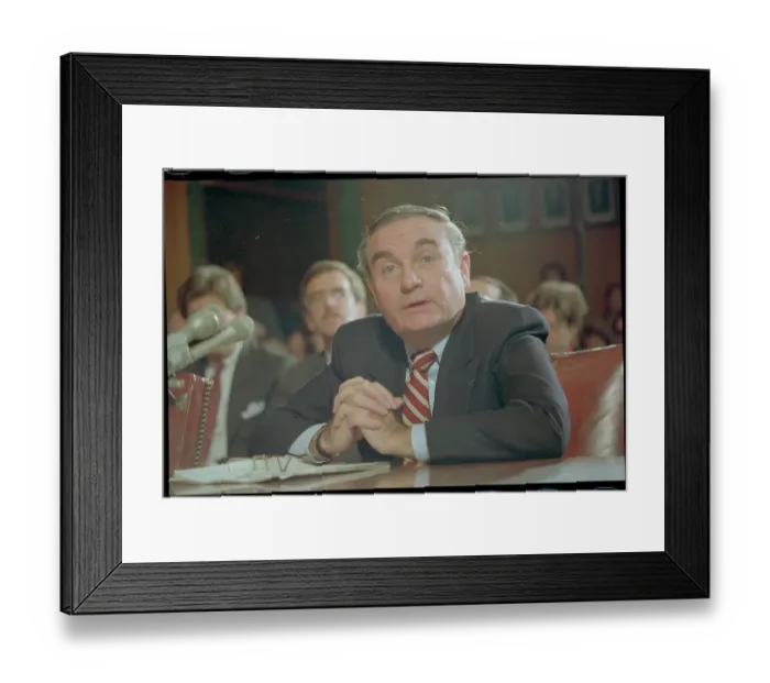 Framed Print : New York Stock Exchange Chairman John J. Phelan Jr Framed Print : New York Stock Exchange Chairman John J. Phelan Jr