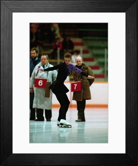 Framed Print : Katerina Witt In Performance