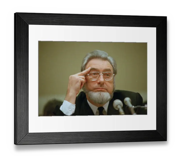 Framed Print : Portrait of C. Everett Koop Framed Print : Portrait of C. Everett Koop