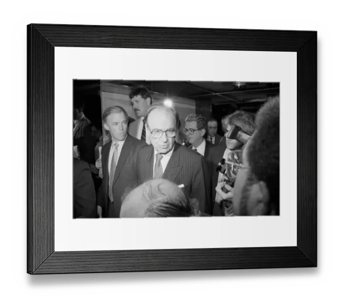 Framed Print : New York Post Owner Rupert Murdoch Speaking to Reporters Framed Print : New York Post Owner Rupert Murdoch Speaking to Reporters