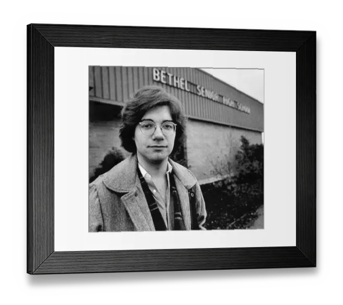 Framed Print : Portrait of Matthew Fraser Framed Print : Portrait of Matthew Fraser