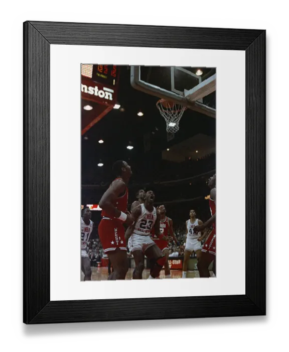 Framed Print : Michael Jordan in All-Star Action Framed Print : Michael Jordan in All-Star Action
