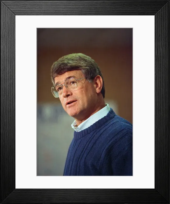 Framed Print : Portrait of Dan Reeves Framed Print : Portrait of Dan Reeves