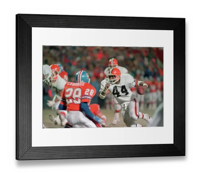 Framed Print : AFC Championship Game 1988 Framed Print : AFC Championship Game 1988