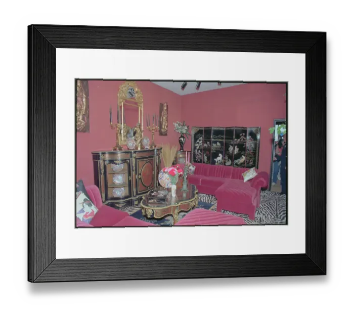 Framed Print : Room in Liberace's Home Framed Print : Room in Liberace's Home