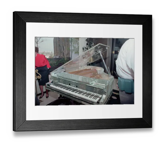 Framed Print : Liberace Mirror Covered Grand Piano Framed Print : Liberace Mirror Covered Grand Piano