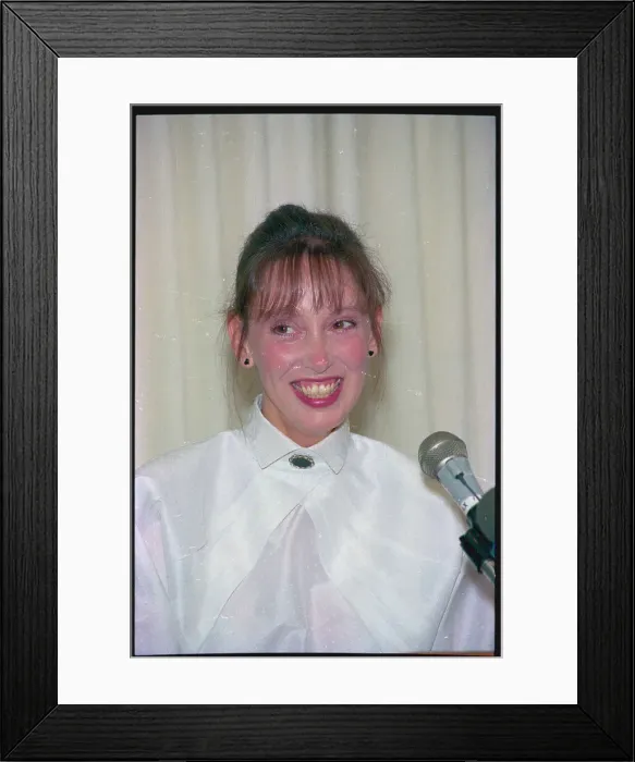 Framed Print : Shelly Duvall Speaking Framed Print : Shelly Duvall Speaking