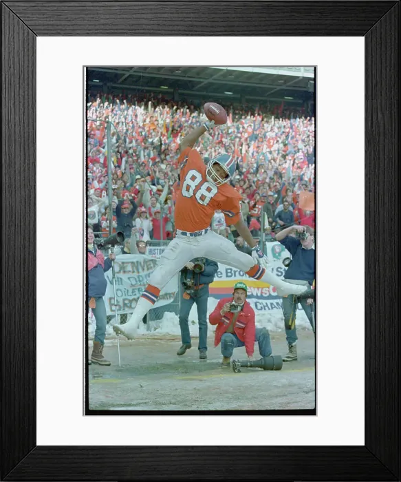 Framed Print : Clarence Kay Celebrating Touchdown Framed Print : Clarence Kay Celebrating Touchdown
