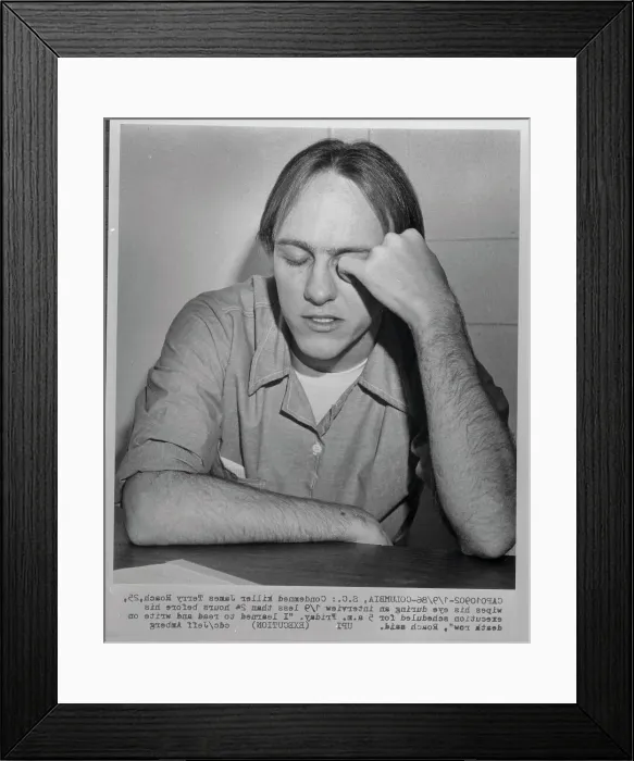 Framed Print : James Terry Roach Looking Despondent Framed Print : James Terry Roach Looking Despondent