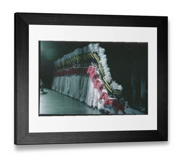 Framed Print : Rockettes Performing Toy Soldier Routine Framed Print : Rockettes Performing Toy Soldier Routine