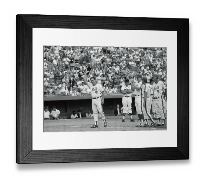 Framed Print : Baseball Greats on Field During Game Framed Print : Baseball Greats on Field During Game