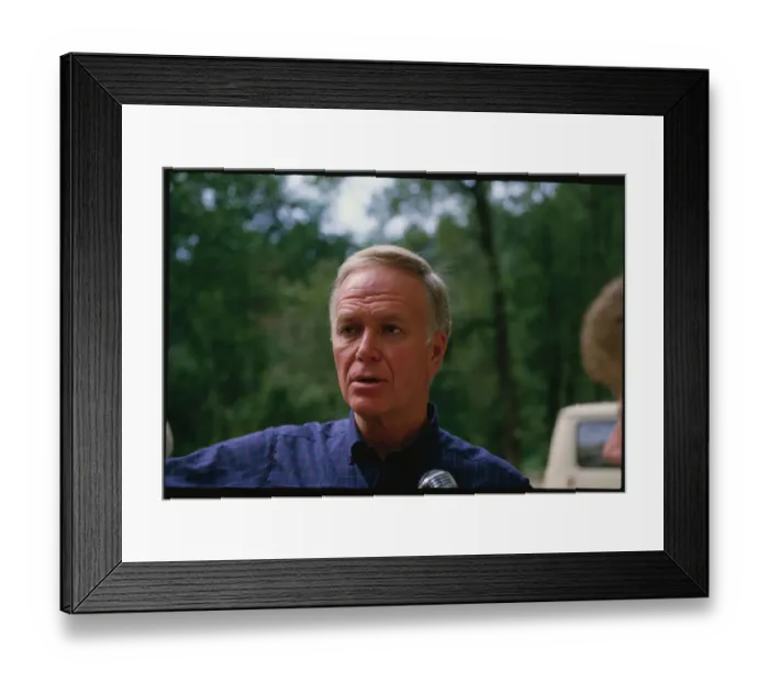Framed Print : Portrait of Bob Packwood Framed Print : Portrait of Bob Packwood