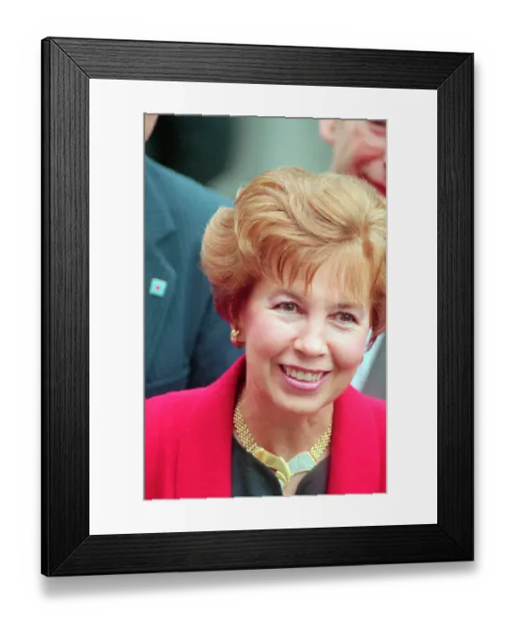 Framed Print : Portrait of Raisa Gorbachev
