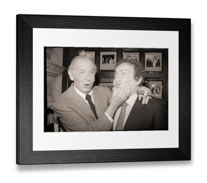 Framed Print : Milton Berle and Jackie Masson