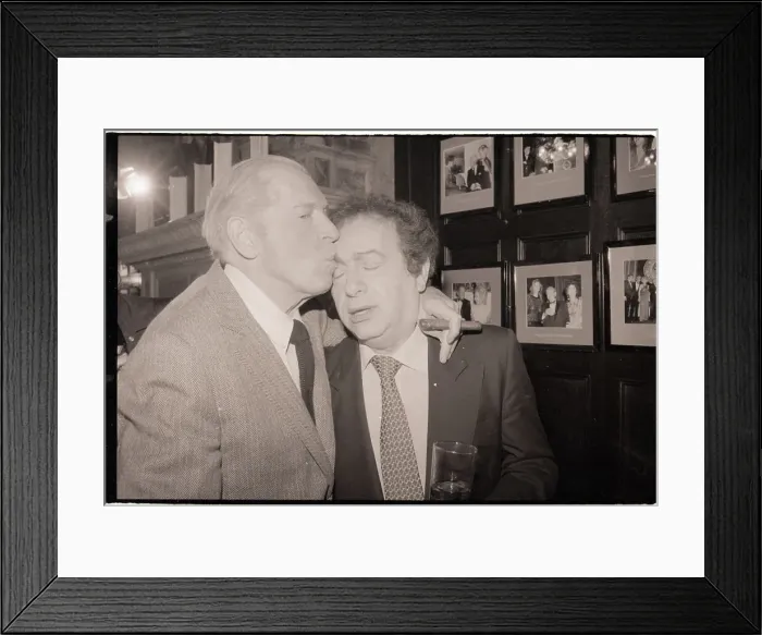 Framed Print : Milton Berle and Jackie Masson Framed Print : Milton Berle and Jackie Masson