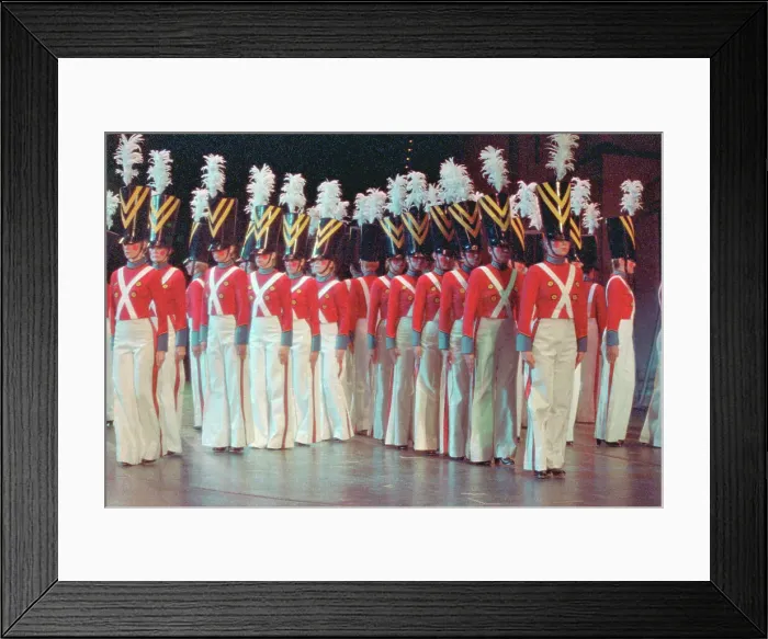 Framed Print : Rockettes Dressed as Toy Soldiers Framed Print : Rockettes Dressed as Toy Soldiers