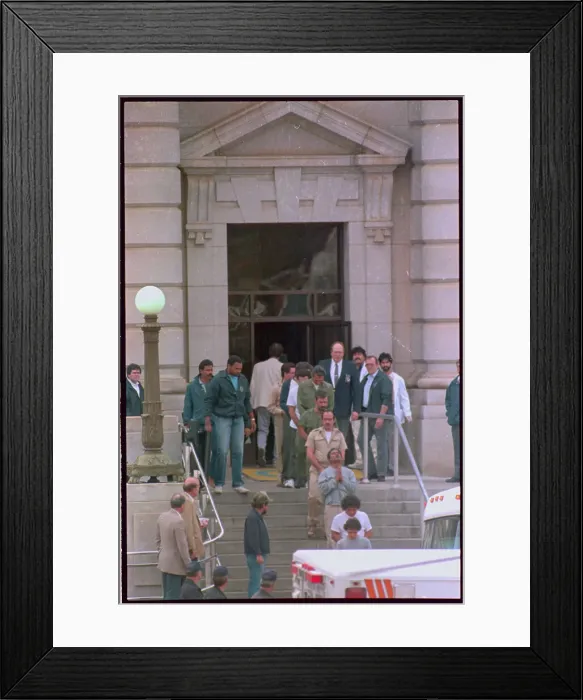 Framed Print : Cuban Inmate Praying Framed Print : Cuban Inmate Praying