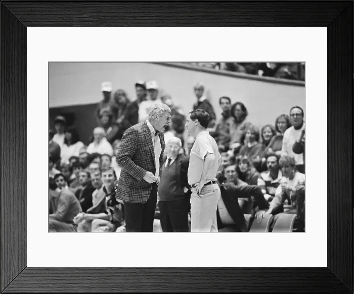 Framed Print : Basketball Coaches Arguing Framed Print : Basketball Coaches Arguing