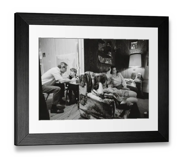 Framed Print : Jason Robertson Being Tutored at Home Framed Print : Jason Robertson Being Tutored at Home