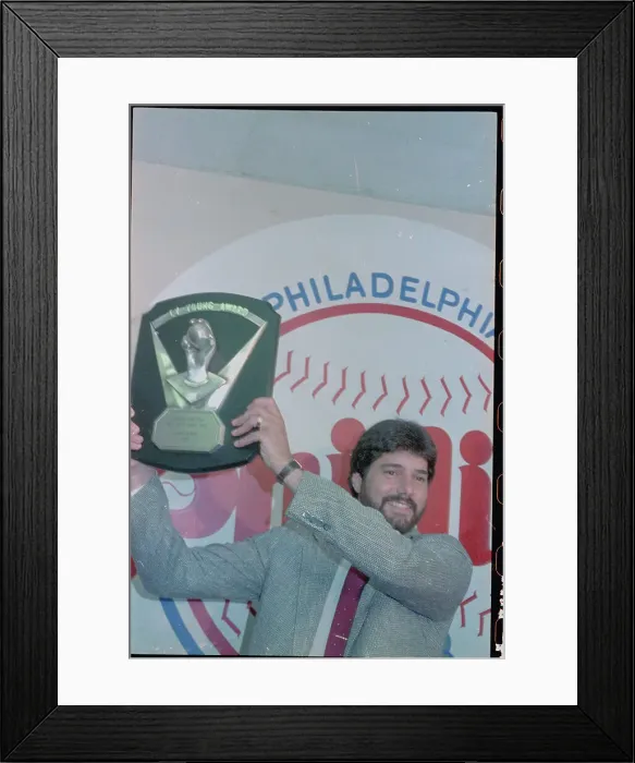 Framed Print : Steve Bedrosian Plaque Framed Print : Steve Bedrosian Plaque