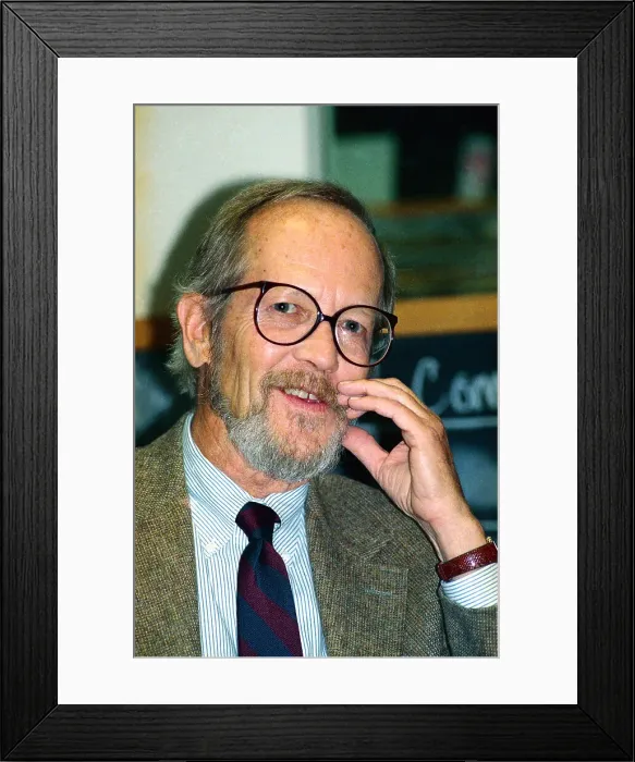 Framed Print : Portrait of Elmore Leonard Framed Print : Portrait of Elmore Leonard