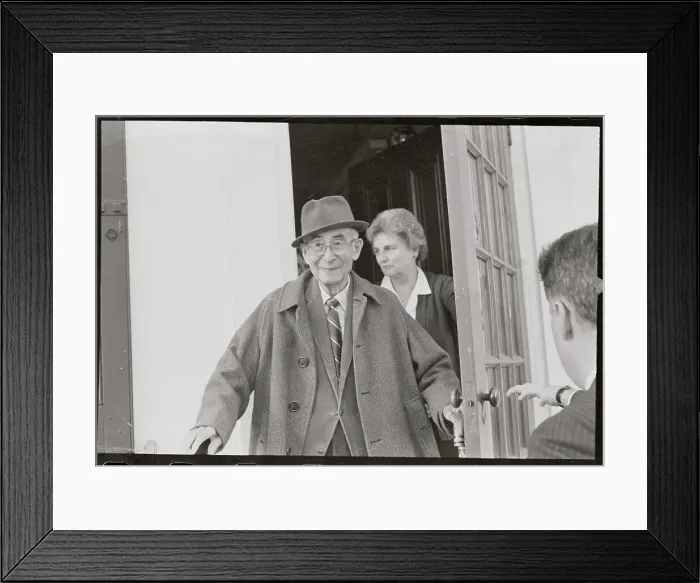 Framed Print : Nobel Prize Winner Charles Pedarson Framed Print : Nobel Prize Winner Charles Pedarson