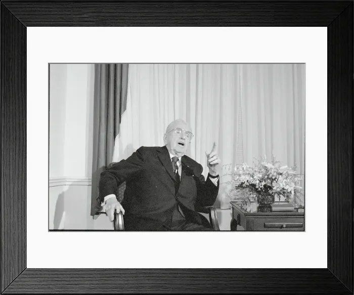 Framed Print : Norman Vincent Peale Gesturing and Speaking Framed Print : Norman Vincent Peale Gesturing and Speaking