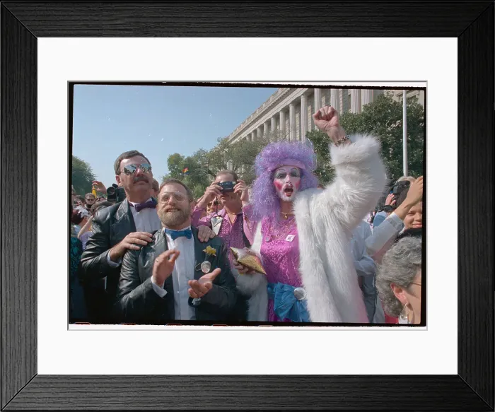 Framed Print : Marriage Cermony for Homosexual Couples Framed Print : Marriage Cermony for Homosexual Couples