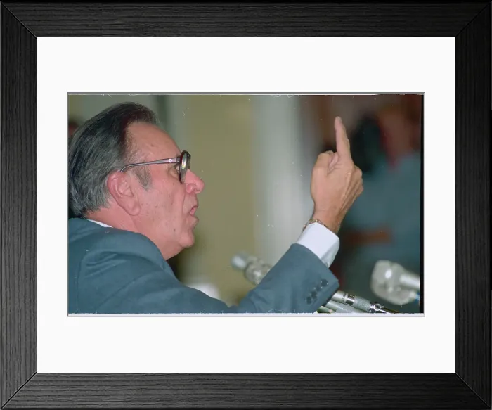 Framed Print : Oral Roberts Testifying Framed Print : Oral Roberts Testifying
